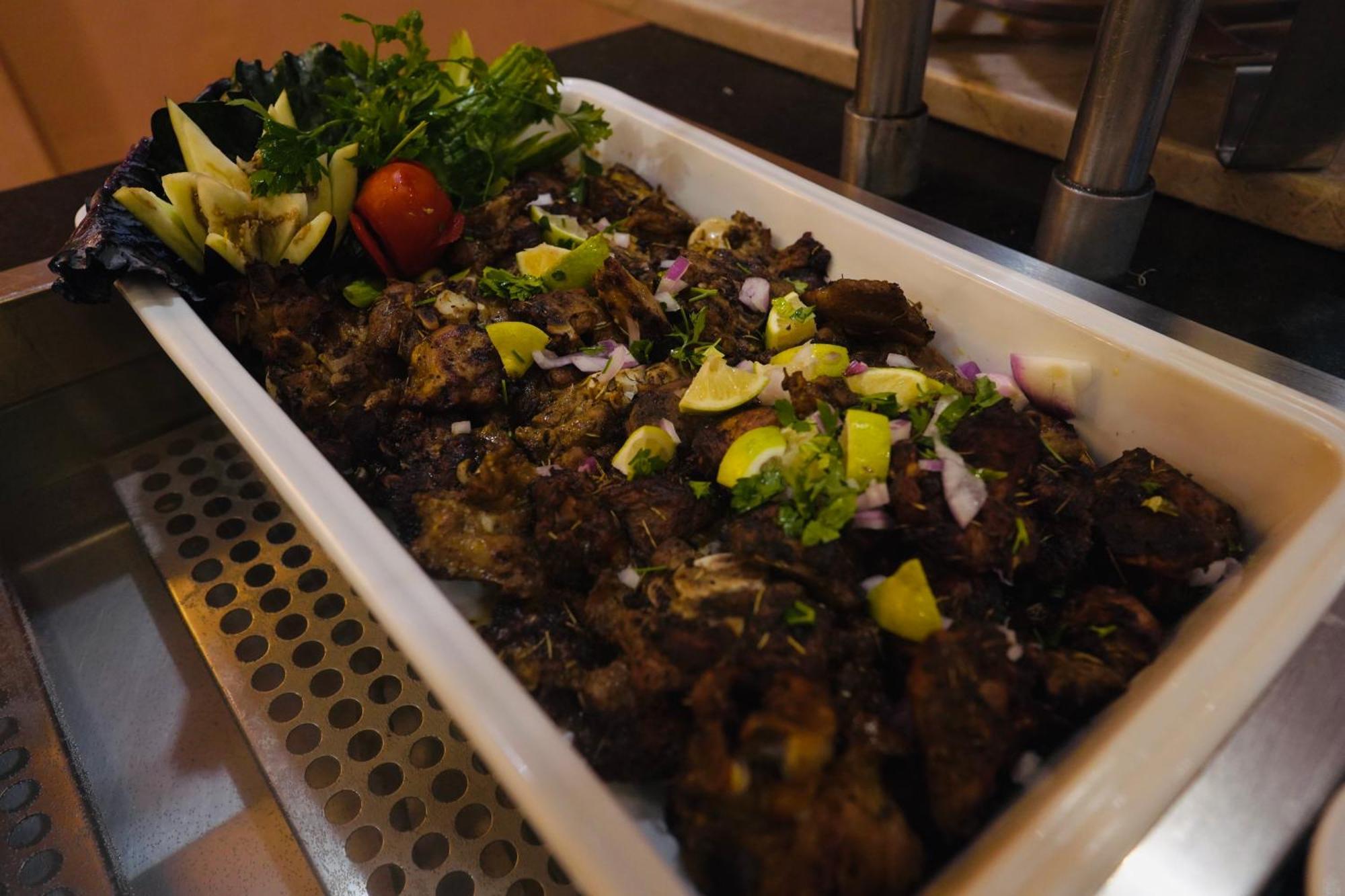 Alhambra Thalasso Χαμμαμέτ Εξωτερικό φωτογραφία A dish of grilled fish
